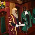 Speaker Justin Muturi during a Parliament session (Twitter)