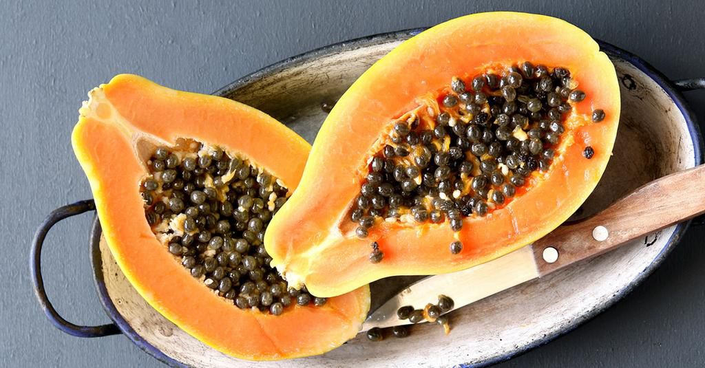 Papaya seeds(Joelfjohnson)