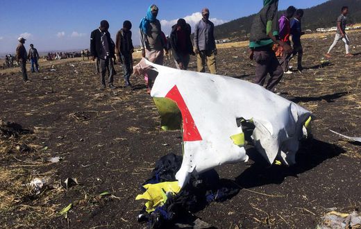 Ethiopian Airlines Flight 302 crash site