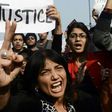 In 2012, demonstrators in New Delhi at a protest calling for better safety for women following the gang rape of a student