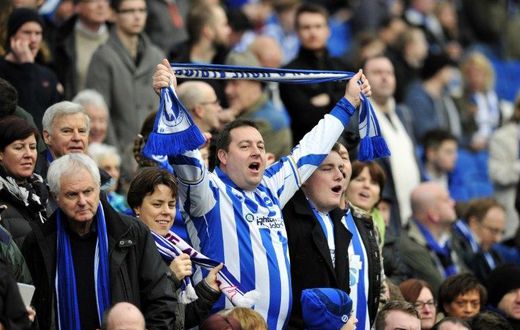 Brighton & Hove Albion are promoted to the Premier League