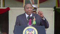 President Uhuru Kenyatta speaking at a past event (YouTube)
