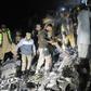 Pakistani soldiers and volunteers search for victims from the wreckage of the crashed PIA passenger plane, flight PK661, near the village of Saddha Batolni, in the Abbottabad district of Khyber Pakhtunkhwa province, on December 7, 2016