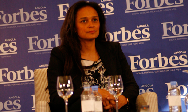 Angolan billionaire Isabel dos Santos