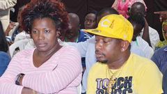 Nairobi Senator Mike Sonko and Woman Representative Rachael Shebesh