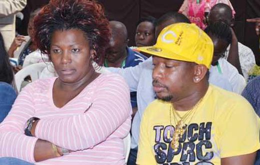 Nairobi Senator Mike Sonko and Woman Representative Rachael Shebesh