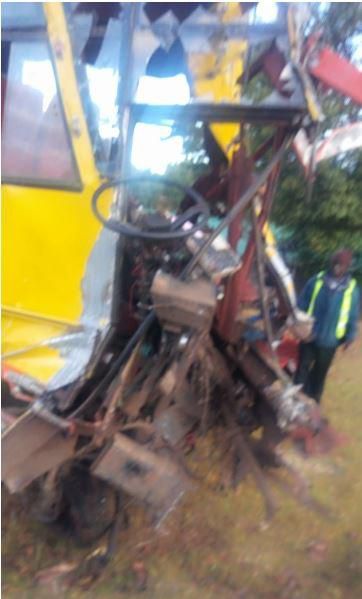 Scene of the Sunday morning accident that left 7 dead and several injured