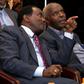 Makueni governor Kivutha Kibwana with Wiper Party leader Kalonzo Musyoka