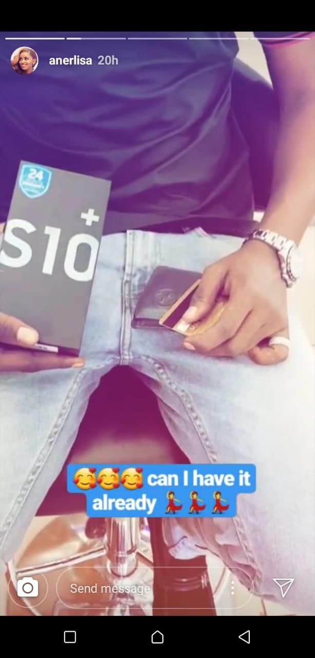 Anerlisa Muigai gifted Sh128, 000 phone