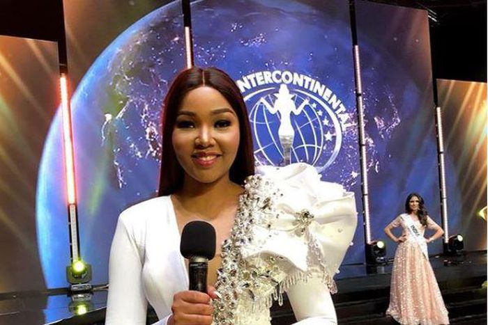 K24 presenter hosts international beauty pageant