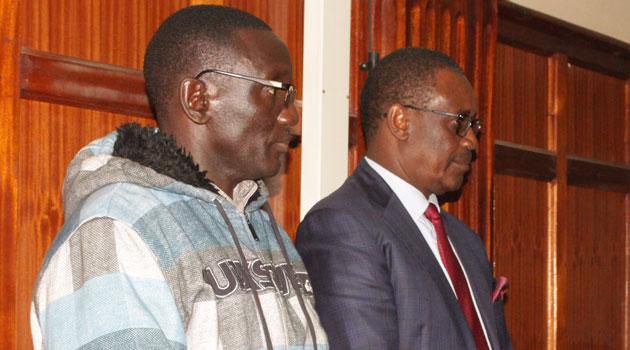 Former Nairobi Governor Evans Kidero in court (Twitter)