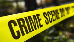 Crime scene sticker