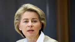 German Defence Minister Ursula von der Leyen said that the NATO target of spending two percent of GDP on defence painted an incomplete picture of actual contributions