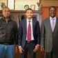 Mombasa Governor Hassan Joho, Mohammed Ali and ODM leader Raila Odinga