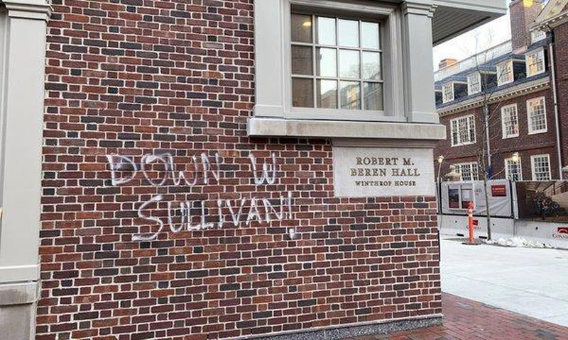 Black Harvard professor representing Weinstein hit with graffiti, campus criticism