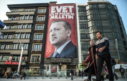 The Turkish public will vote on whether to change the current parliamentary system into an executive presidency, a move that has been criticised as expanding too much power to sitting President Recep Tayyip Erdogan