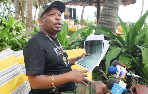 Nairobi Governor Mike Sonko (Twitter)