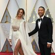 John Legend, Chrissy Teigen on the Oscars 2017 red carpet