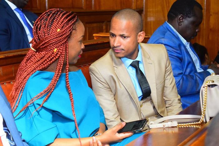 Embakasi East MP Babu Owino during a past court appearance (Twitter)