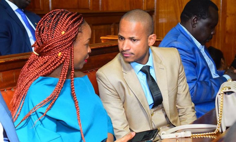 Embakasi East MP Babu Owino during a past court appearance (Twitter)