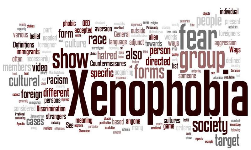 Say no to xenophobia