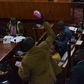 Members of the Nyeri County Assembly during a past discussion on sanitary towels (Twitter)