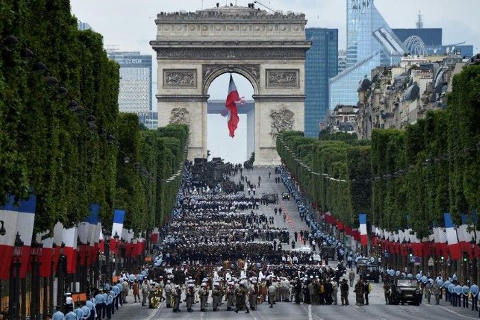 The Champs Elysees has long been a magnet for Parisians and tourists alike, and the site of celebrations like the annual Bastille Day military parade