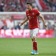 Bayern Munich's Polish striker Robert Lewandowski injured his right shoulder during match against Borussia Dortmund