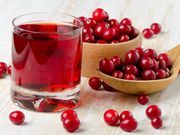 Cranberry juice(Organic Facts)