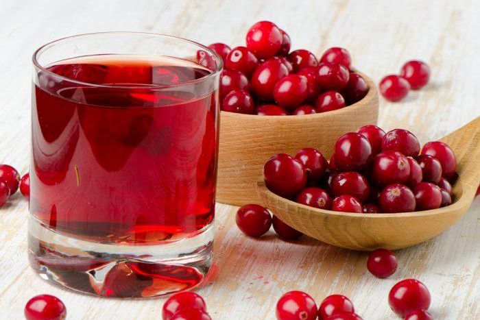 Cranberry juice(Organic Facts)