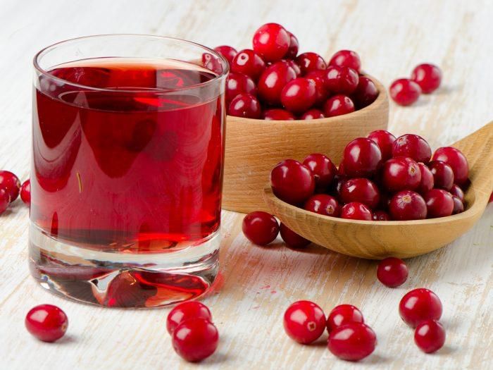 Cranberry juice(Organic Facts)