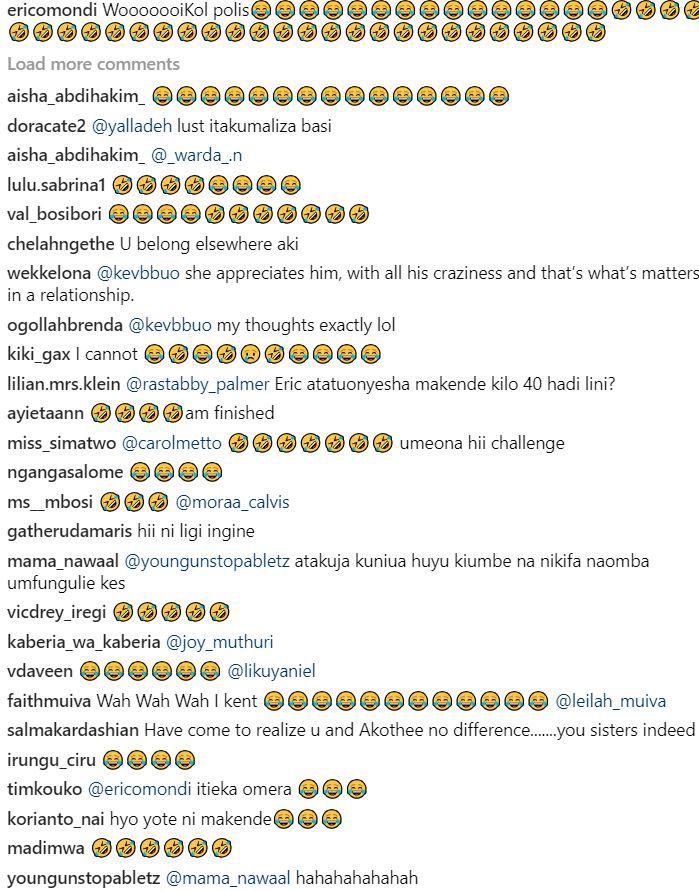 Eric Omondi’s imitation of Akothee that will leave you in stitches