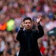 Atletico de Madrid's coach Diego Simeone told an adoring crowd, "I am going to stay because this club has a future and this future is all of us"