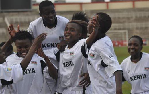 The Kenya Under 20 team