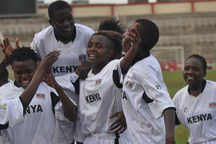 The Kenya Under 20 team