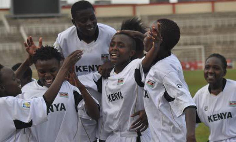 The Kenya Under 20 team