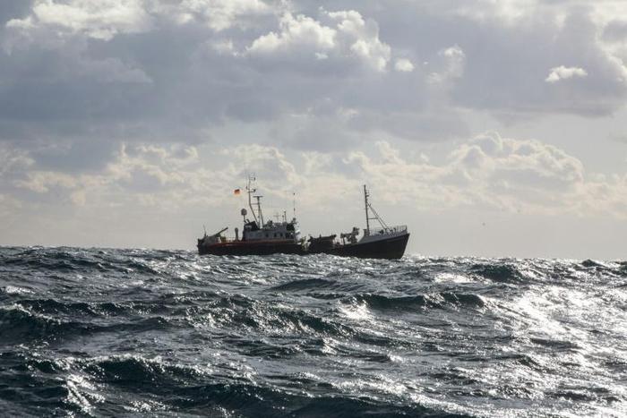 Italian officials seized a migrant rescue vessel, similar to the one pictured January 2019, as part of an investigation into illegal immigration filed against the ship's captain, but the sequestration order has been lifted