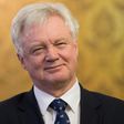 Britain's Secretary of State for Exiting the European Union David Davis attends a joint press conference with the Slovakian Prime Minister after their meeting in Bratislava on March 3, 2017.