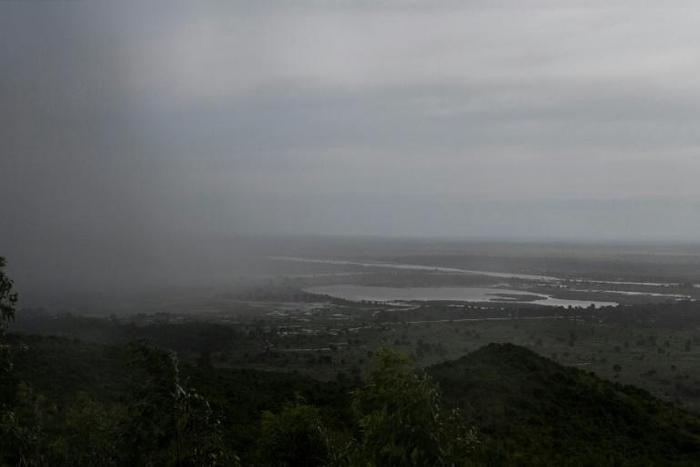After tropical cyclone Idai hit Mozambique on Friday, heavy downpours have caused deaths in neighbouring Zimbabwe and Malawi (pictured)