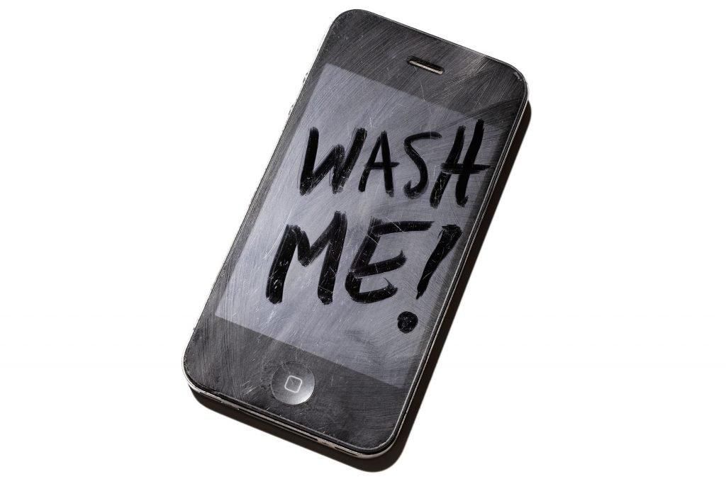 Dirty phone screen(How to lose weight as fast roads)