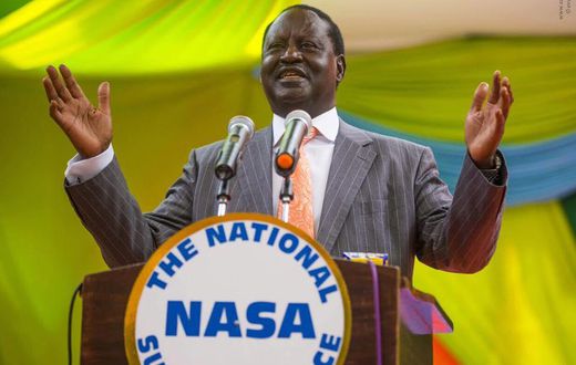 ODM leader Raila Odinga