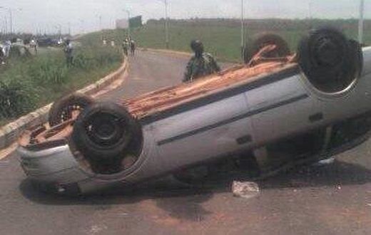 Auto crash in Abeokuta