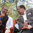 DP William Ruto and Musalia Mudavadi at a past event in Kakamega (Twitter)