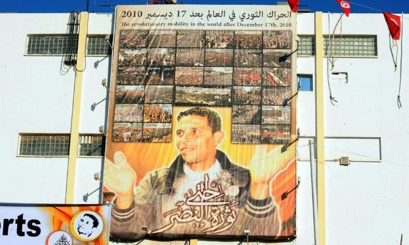 Tunisian protestor and vegetable vendor Mohamed Bouazizi is celebrated each year in the central town of Sidi Bouzid on the anniversary of the start of the revolution, the first of the Arab Spring uprisings, triggered by his suicide