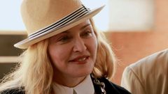 Madonna inspects a surgical unit for children that her charity, Raising Malawi, is funding in the city of Blantyre in July 2016