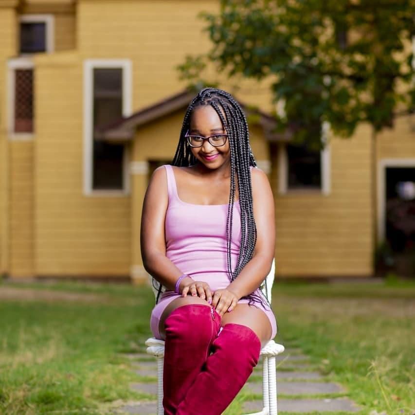 Betty Kyallo's small sister Gloria Kyallo