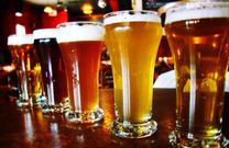 Variety of Alcohol on display