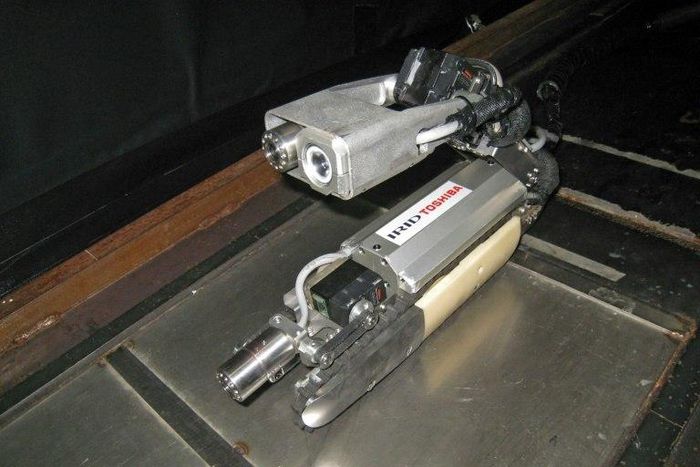 The "scorpion" robot is designed to withstand up to 1,000 sieverts of radiation