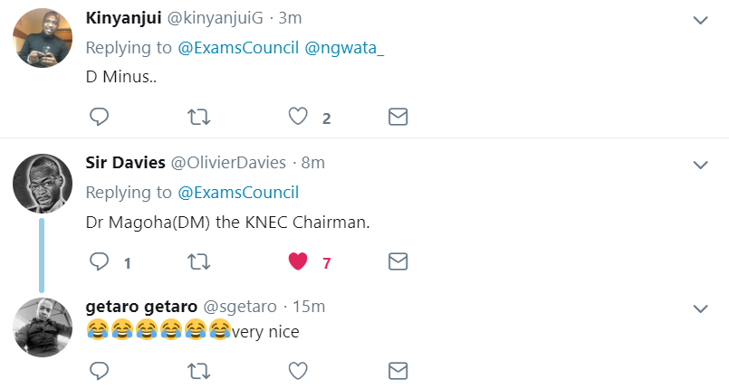 Knec asks what DM means