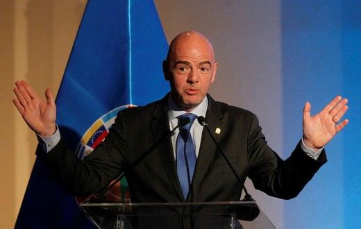 FIFA President Gianni Infantino, speaking at the CONMEBOL congress in Santiago, says it's time "to concentrate on the future, we have to show we are transparent"